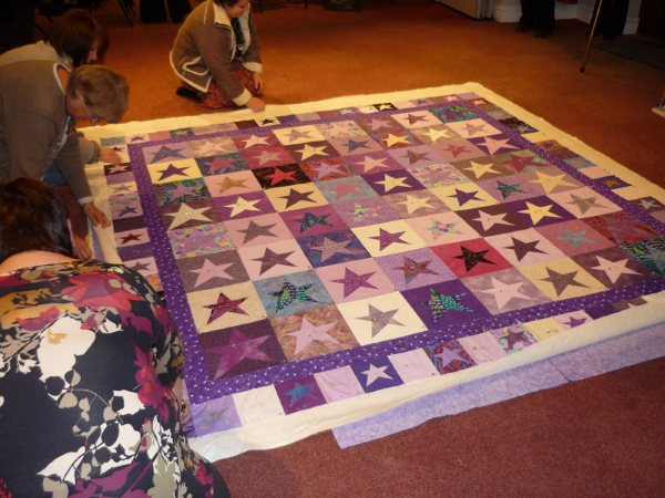 sandwich your quilt