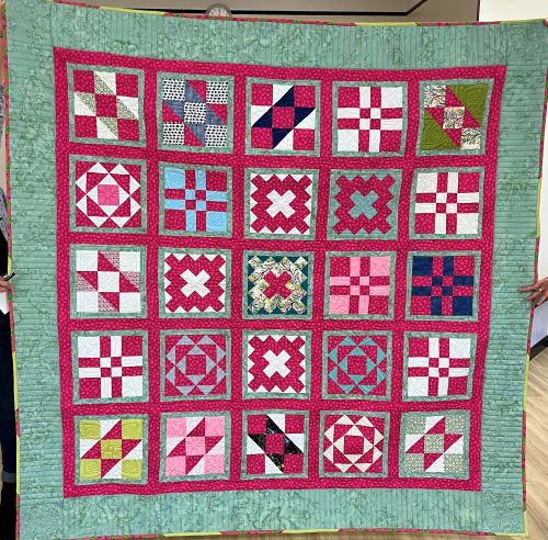 Pink Ribbon Charity Quilt 2023