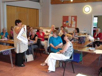 castle quilters  June meeting 