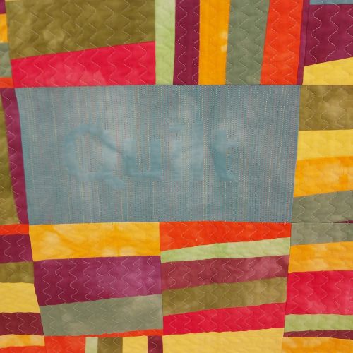 Master Quilter Course - Dyed (close up)