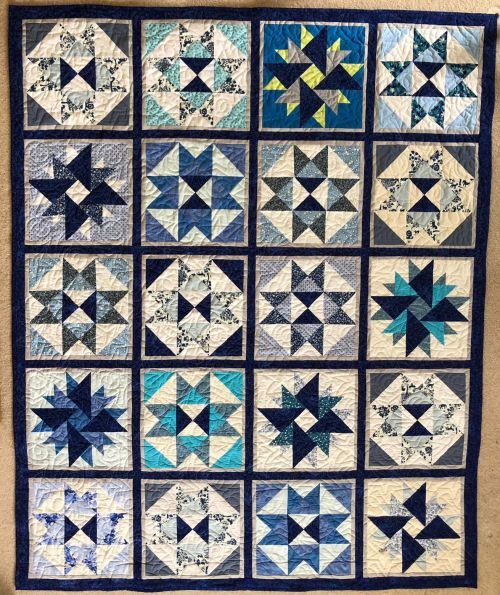 Quilt 1 - for our charity Challengers