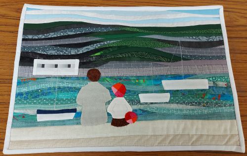 Seascape for Master Quilter - Dawn